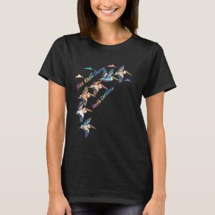 T-shirt Pine Knoll Shores Caroline du Nord Colorful Cravat