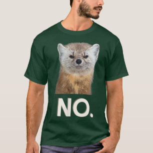 T-shirt Pine Marten Drôle Animal Mème Hommes Femmes Enfant