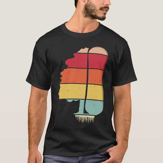 T-shirt Pine Tree Snowboard  Snowboarding Snowboarder Wint (Devant)