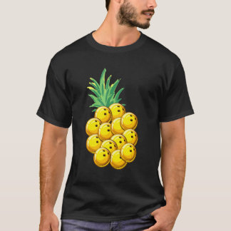 T-shirt Pineappy Bowling Hawaiian Aloha Beach Hawaii