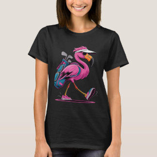 T-shirt Ping Flamingo Golf Sungles Woman Ladies Men Golf L