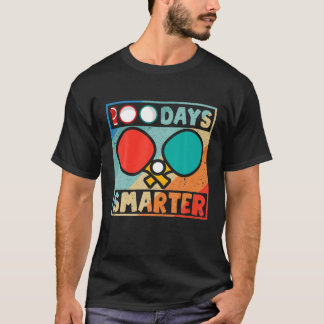T-shirt Ping Pong 100 Jours Smarter Joyeux 100E Jour De Sc