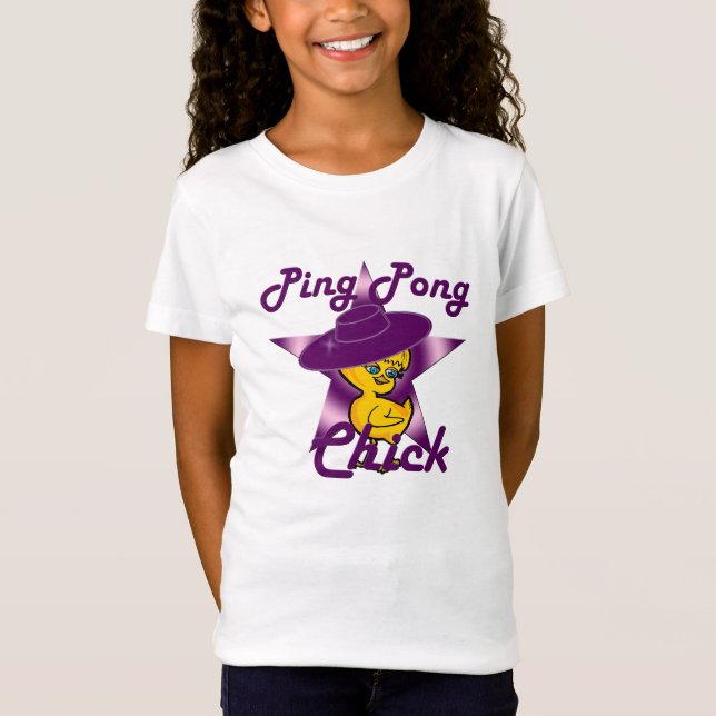 T-Shirt Ping Pong Chick #9 (Devant)