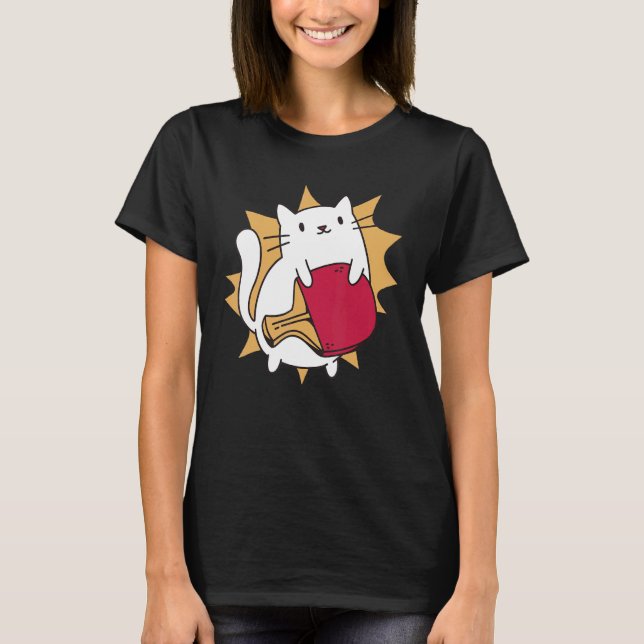 T-shirt Ping-pong de tennis de table (Devant)