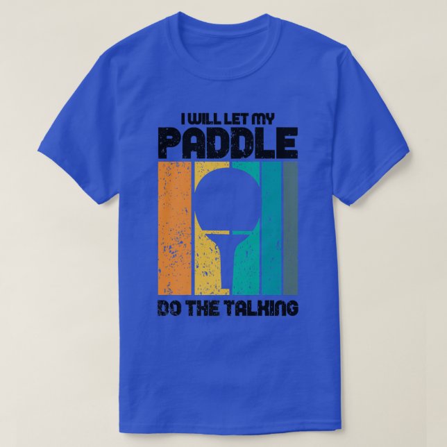 T-shirt Ping-Pong De Tennis De Table  (Design devant)