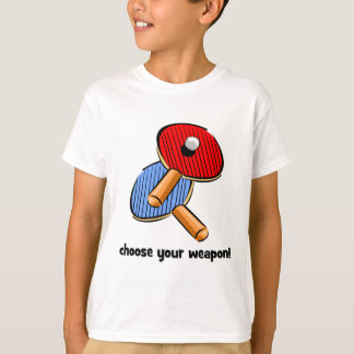 T-shirt ping-pong drôle