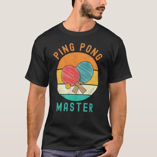 T-shirt Ping Pong Master (Devant)