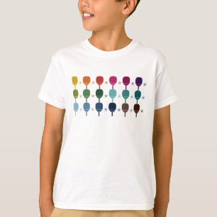 T-shirt Ping Pong - Paddles de tennis de table