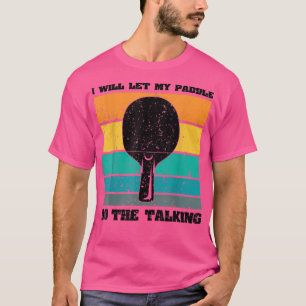 T-shirt ping-pong ping-pong tennis de table