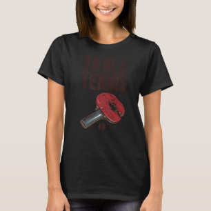 T-shirt Ping Pong Power Burn Table Tennis Bat