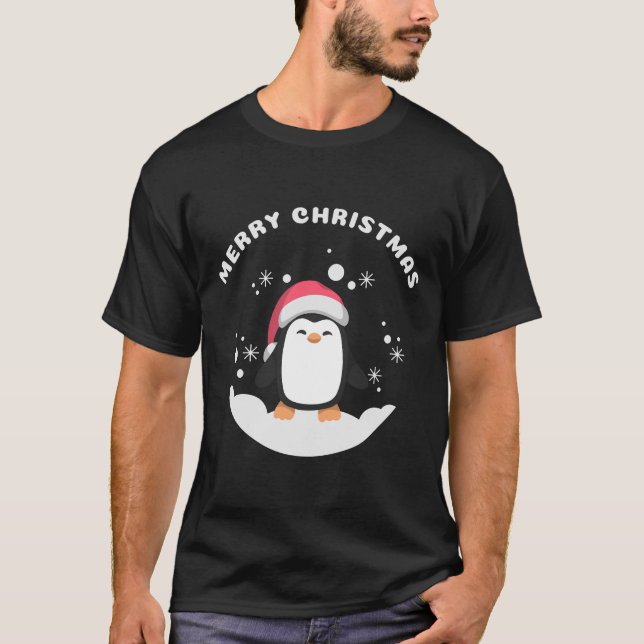 T-shirt Pingin Joyeux Noël (Devant)