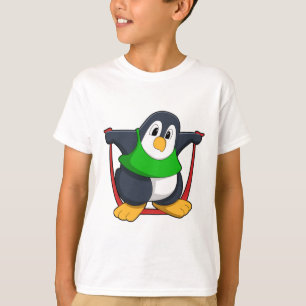T-shirt Pingouin à l'état de santé avec corde à sauter.PNG