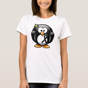 T-shirt Pingouin à ruban noir