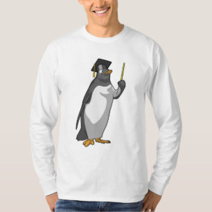 T-shirt Pingouin as Teacher with Pointer