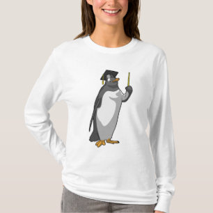 T-shirt Pingouin as Teacher with Pointer