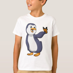 T-shirt Pingouin avec papillon