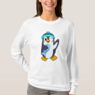 T-shirt Pingouin avec poisson et Casquette