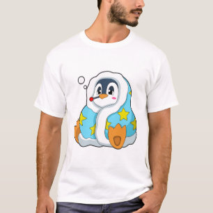 T-shirt Pingouin avec thermomètre clinique