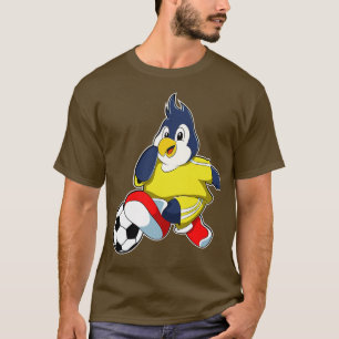 T-shirt Pingouin comme joueur avec balle 1