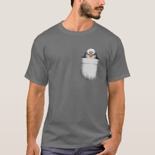 T-shirt Pingouin dans la poche