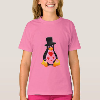 T-shirt Pingouin dans l'amour