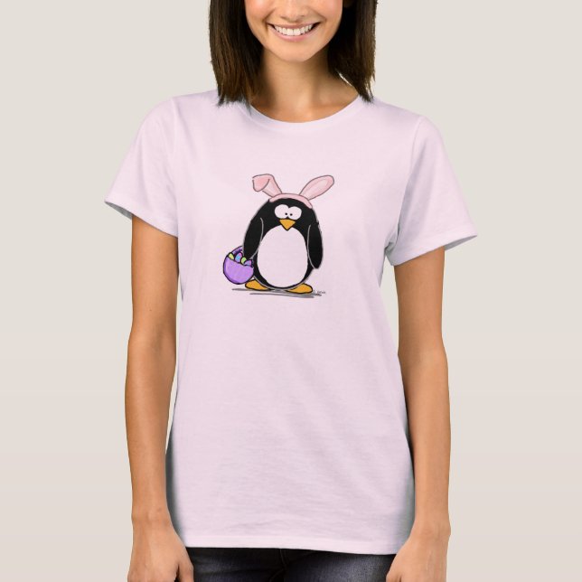 T-shirt Pingouin de Pâques (Devant)