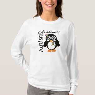 T-shirt Pingouin de sensibilisation sur l'autisme