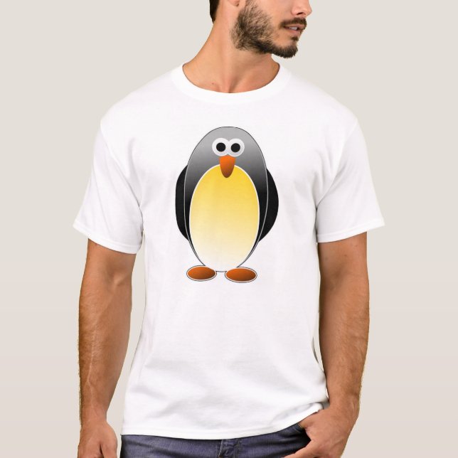 T-shirt Pingouin d'or (Devant)