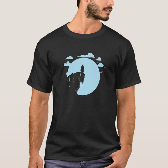 T-shirt Pingouin en clair de lune (Devant)