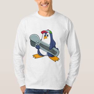 T-shirt Pingouin en mécanique avec outil