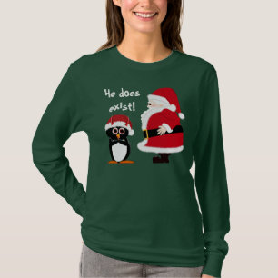 T-shirt Pingouin et chemise mauvais de vacances de Père