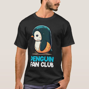 T-shirt Pingouin Fan Club Cute Penguin Zoo Enfants Garçons
