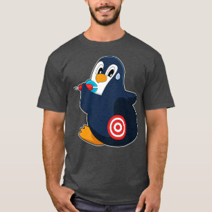 T-shirt Pingouin fléchettes fléchettes