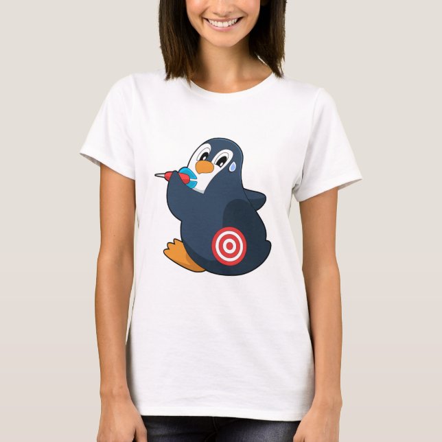 T-shirt Pingouin fléchettes fléchettes (Devant)