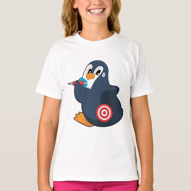 T-shirt Pingouin fléchettes fléchettes (Devant)