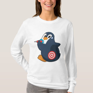 T-shirt Pingouin fléchettes fléchettes