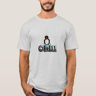T-shirt pingouin, froid