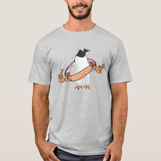 T-shirt Pingouin Gentoo (Devant)