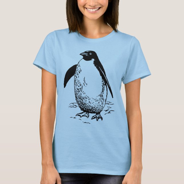 T-shirt Pingouin heureux (Devant)