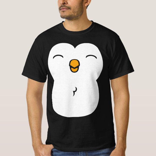 T-shirt Pingouin mignon (Devant)