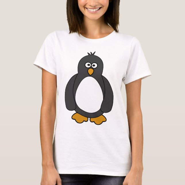 T-shirt Pingouin mignon (Devant)