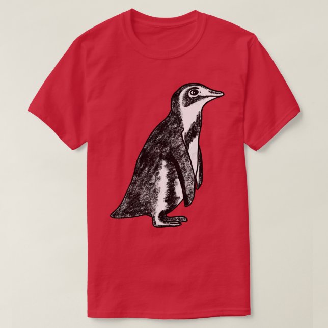 T-shirt Pingouin mignon (Design devant)