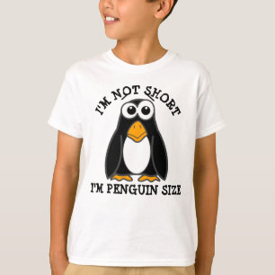 T-shirt Pingouin mignon Je ne suis pas une courte citation