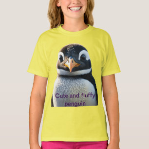 T-shirt "Pingouin moelleux mignon" Conçu