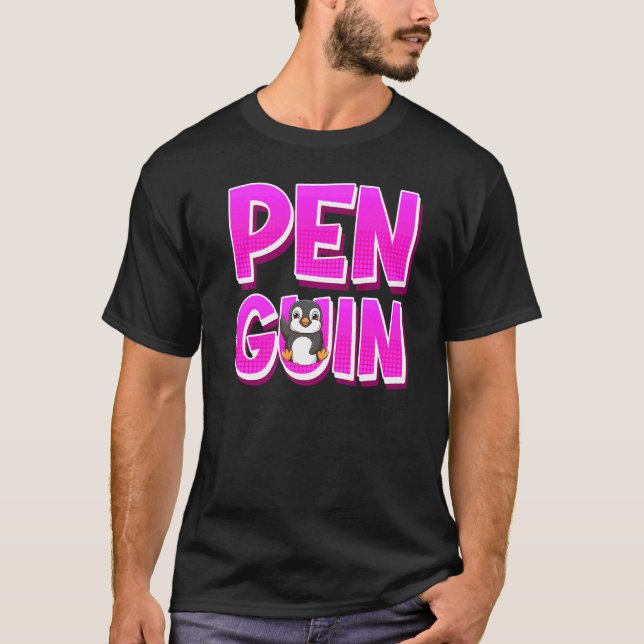 T-shirt Pingouin mou Pingouin 1 (Devant)