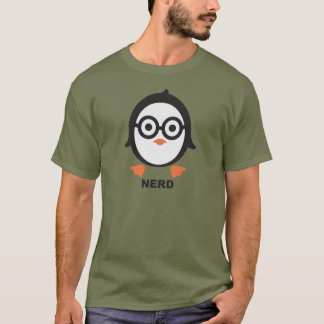 T-shirt Pingouin - nerd - penguin