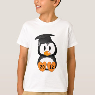 T-shirt Pingouin personnalisable d'obtention du diplôme