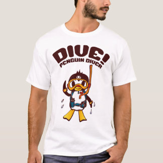 T-shirt Pingouin plongeur
