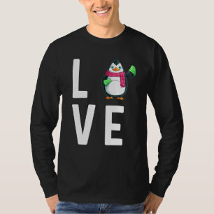 T-shirt Pingouin Pour Hommes Femmes Oiseaux Aquatiques Ani