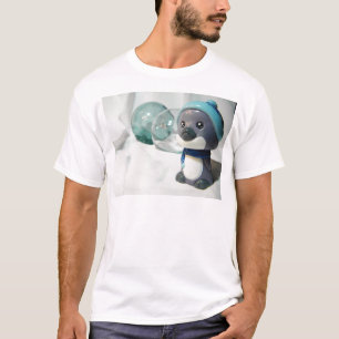 T-shirt Pingouin pourpre I